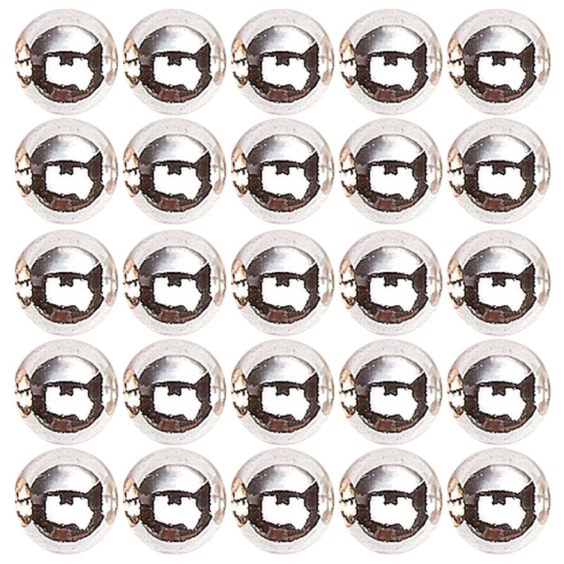 Japanische Wachsperlen 3 mm 100 St. silber Japanische Wachsperlen 3 mm 100 St. silber