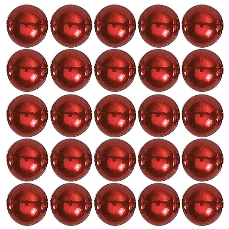 Japanische Wachsperlen 8 mm 35 St. bordeauxrot Japanische Wachsperlen 8 mm 35 St. bordeauxrot