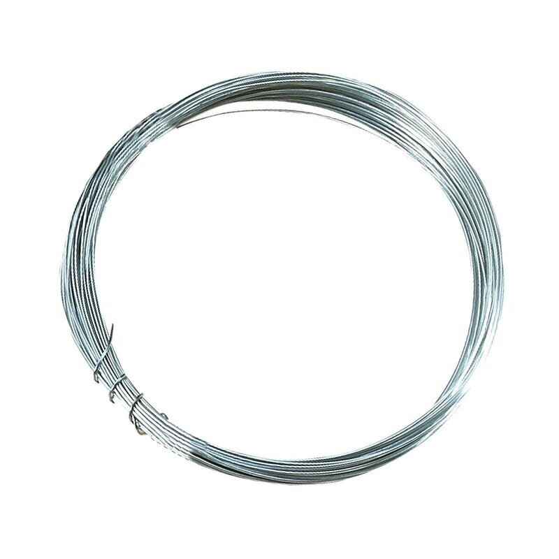 Blumendraht, 0,45 mm, Ring zu 10 m verzinkt Blumendraht, 0,45 mm, Ring zu 10 m verzinkt