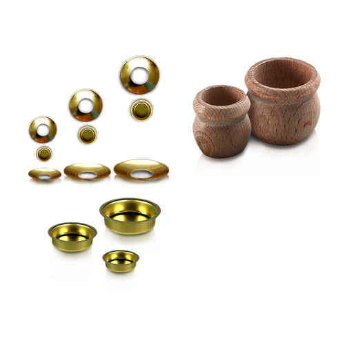 12er Set Tüllen und Tropfenfänger, für Pyramidenkerzen 14 mm Ø 12er Set Tüllen und Tropfenfänger, für Pyramidenkerzen 14 mm Ø