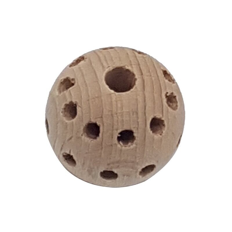 Sternkugel 30mm mit 30 Bohrungen, 4 mm Ø, 1 Stück Sternkugel 30mm mit 30 Bohrungen, 4 mm Ø, 1 Stück