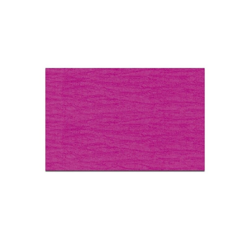 Bastelkrepp 250 x 50 cm, 1 Rolle, Pink Bastelkrepp 250 x 50 cm, 1 Rolle, Pink