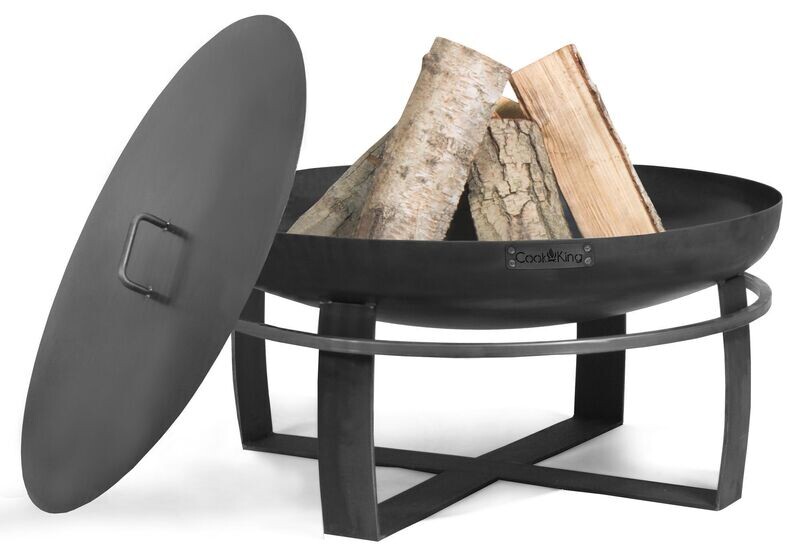 COOK KING ® Feuerschale, Tragering & Deckel, Modell COOK KING ® Feuerschale, Tragering & Deckel, Modell "VIKING"