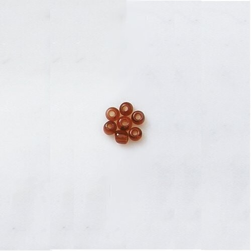 Tschechische Stickperlen, Beutel zu 20 g, 2,5 mm Ø hellbraun Tschechische Stickperlen, Beutel zu 20 g, 2,5 mm Ø hellbraun