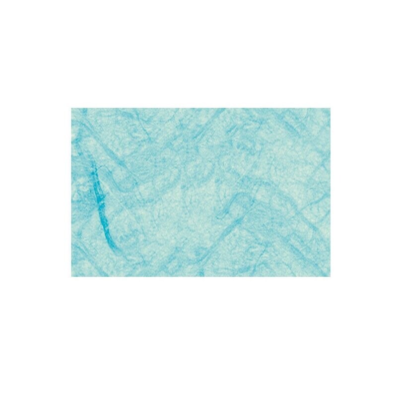 Strohseide 25 g, 50 x 70 cm, 1 Bogen, Azurblau Strohseide 25 g, 50 x 70 cm, 1 Bogen, Azurblau