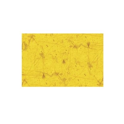 Bananenpapier 35 g / qm, 47 x 64 cm, 1 Bogen, citronengelb