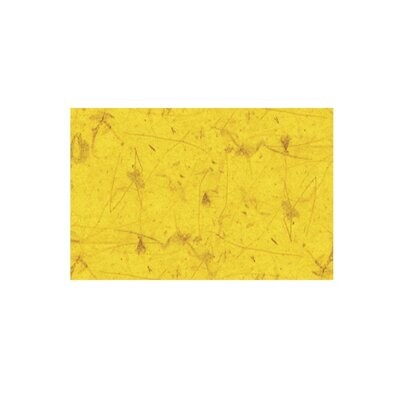 Bananenpapier 35 g / qm, 47 x 64 cm, 1 Bogen, citronengelb Bananenpapier 35 g / qm, 47 x 64 cm, 1 Bogen, citronengelb