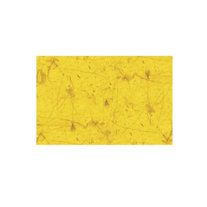 Bananenpapier 35 g / qm, 47 x 64 cm, 1 Bogen, citronengelb Bananenpapier 35 g / qm, 47 x 64 cm, 1 Bogen, citronengelb