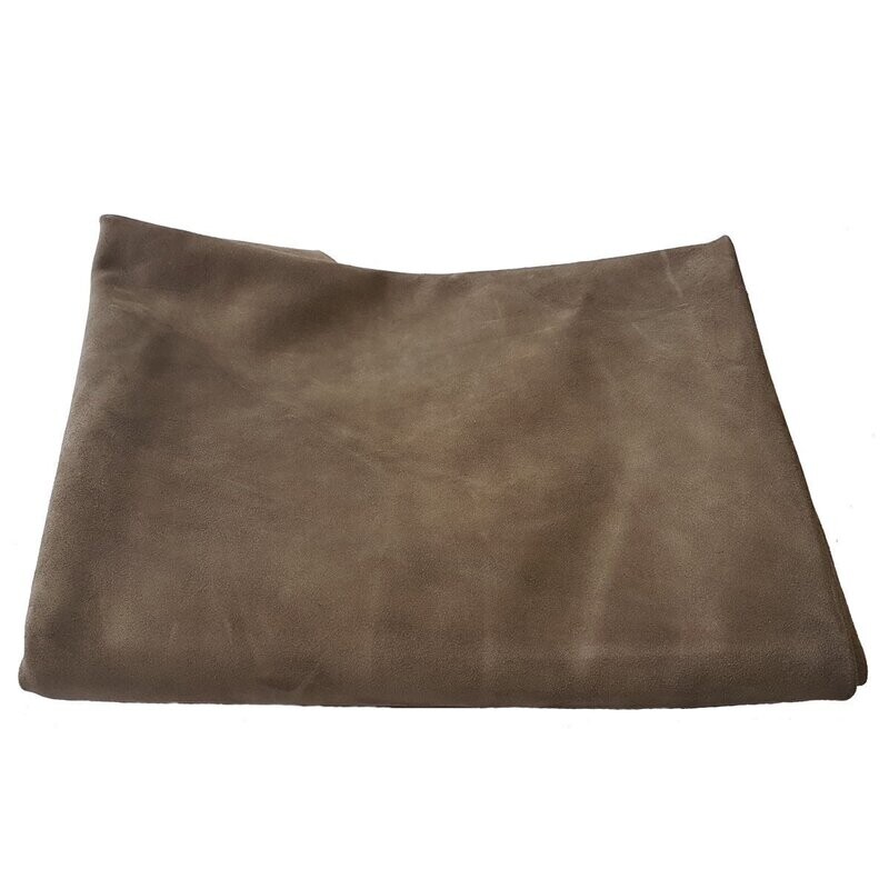 Echtleder-Zuschnitt aus Velourleder DIN A2, ca. 40 x 60 cm, ca. 1 mm dick, blassbraun Echtleder-Zuschnitt aus Velourleder DIN A2, ca. 40 x 60 cm, ca. 1 mm dick, blassbraun