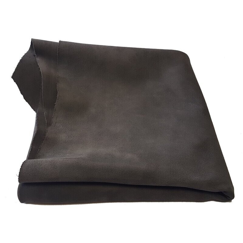Echtleder-Zuschnitt aus Velourleder DIN A2, ca. 40 x 60 cm, ca. 1 mm dick, umbragrau Echtleder-Zuschnitt aus Velourleder DIN A2, ca. 40 x 60 cm, ca. 1 mm dick, umbragrau