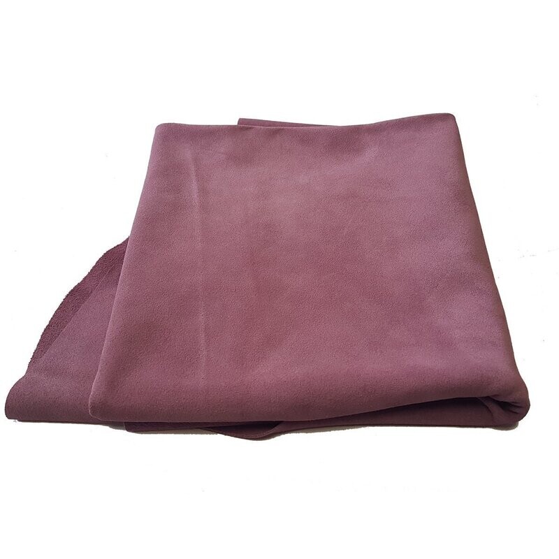 Echtleder-Zuschnitt aus Velourleder DIN A2, ca. 40 x 60 cm, ca. 1 mm dick, rotviolett Echtleder-Zuschnitt aus Velourleder DIN A2, ca. 40 x 60 cm, ca. 1 mm dick, rotviolett