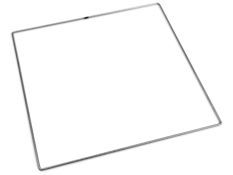 Metallform quadratisch verzinkt, 20 x 20 cm Metallform quadratisch verzinkt, 20 x 20 cm