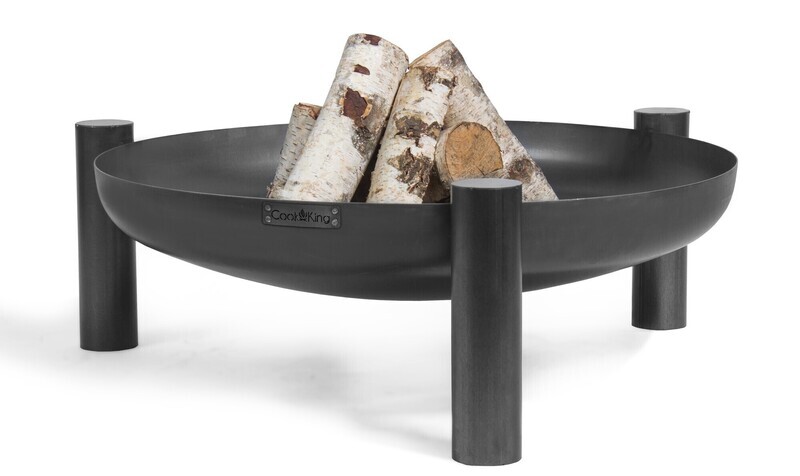 COOK KING ® Set - Schwenkgrill 180 cm, Feuerschale und Edelstahl-Gulaschk, Modell COOK KING ® Set - Schwenkgrill 180 cm, Feuerschale und Edelstahl-Gulaschk, Modell "PALMA"