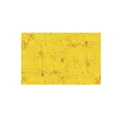 Bananenpapier 35 g / qm, 47 x 64 cm, 25 Bogen, citronengelb