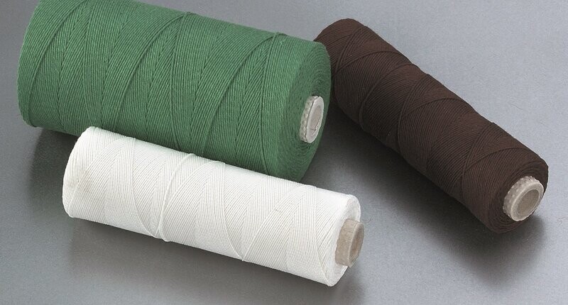 500g-Spule Makramee- und Kettgarn, reine Baumwolle (mittel), zum Weben, ca. 1,20 mm Ø reißfest 500g-Spule Makramee- und Kettgarn, reine Baumwolle (mittel), zum Weben, ca. 1,20 mm Ø reißfest