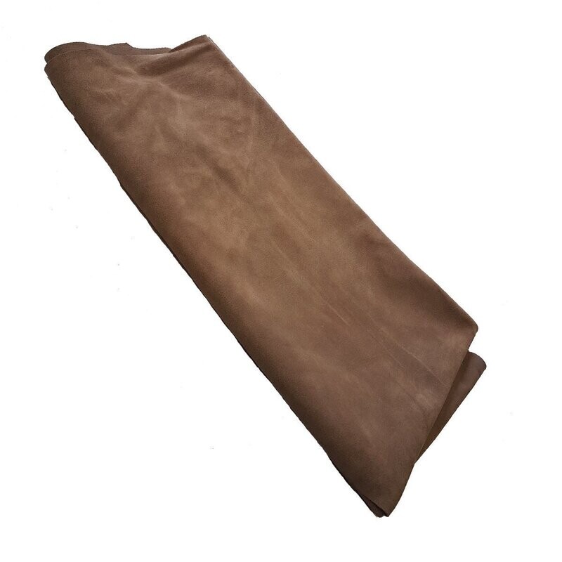 Echtleder-Zuschnitt aus Velourleder DIN A2, ca. 40 x 60 cm, ca. 1 mm dick, rehbraun Echtleder-Zuschnitt aus Velourleder DIN A2, ca. 40 x 60 cm, ca. 1 mm dick, rehbraun