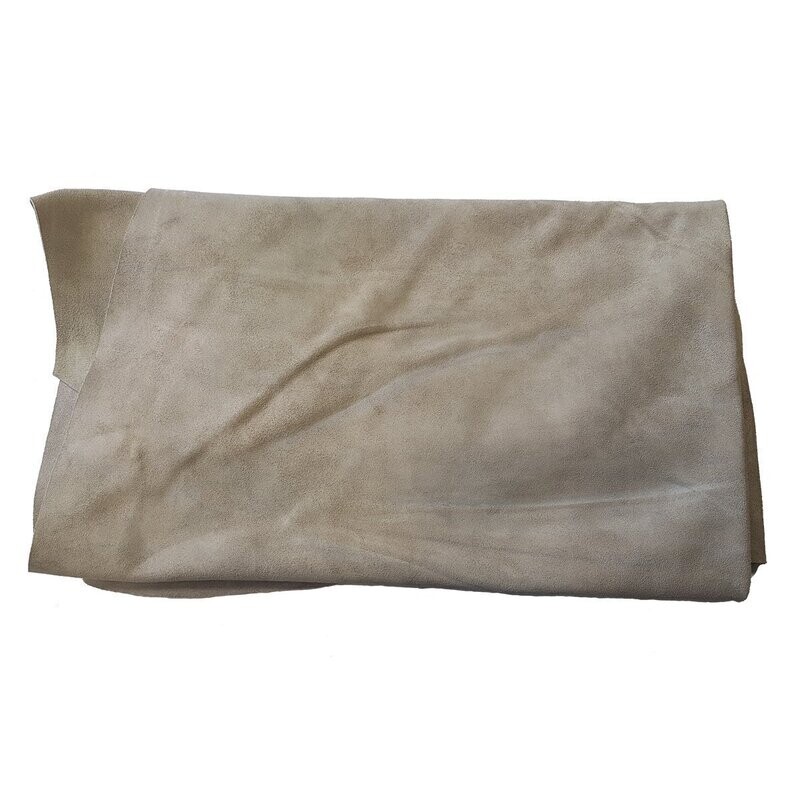 Echtleder-Zuschnitt aus Velourleder DIN A2, ca. 40 x 60 cm, ca. 1 mm dick, cremeweiss Echtleder-Zuschnitt aus Velourleder DIN A2, ca. 40 x 60 cm, ca. 1 mm dick, cremeweiss