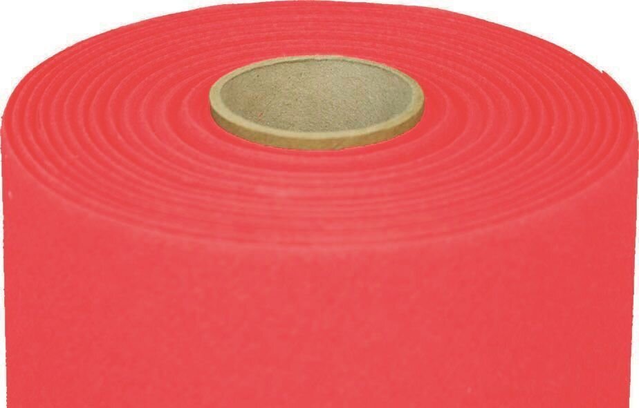 Tischtuchrolle / Tischdecke (Vliesstoff), 120 cm x 25 m, rot