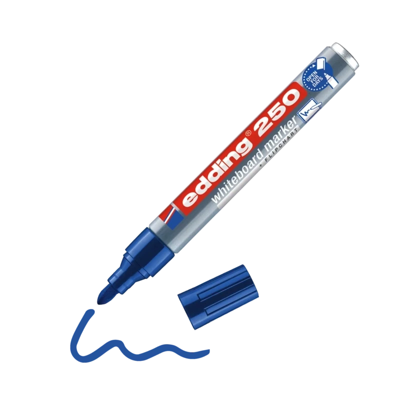 e-250 board marker blau cap off e-250 board marker blau cap off