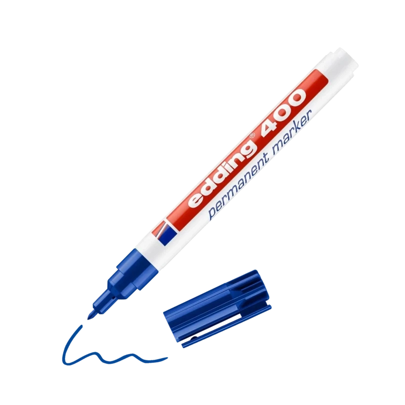 e-400 permanent marker blau e-400 permanent marker blau