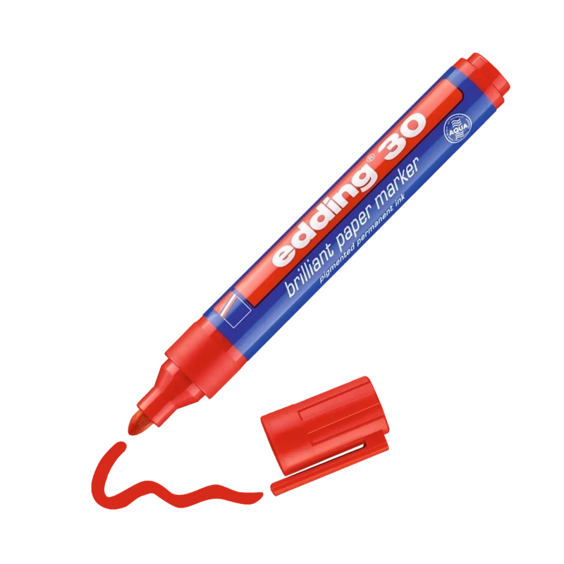 e-30 brilliant paper marker A5 rot e-30 brilliant paper marker A5 rot