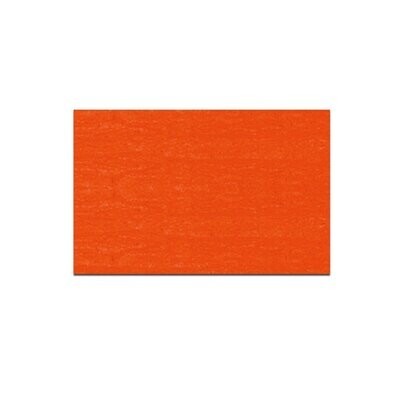 Bastelkrepp 250 x 50 cm, 10 Rollen, Orange
