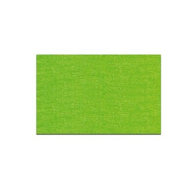 Bastelkrepp 250 x 50 cm, 1 Rolle, Hellgrün