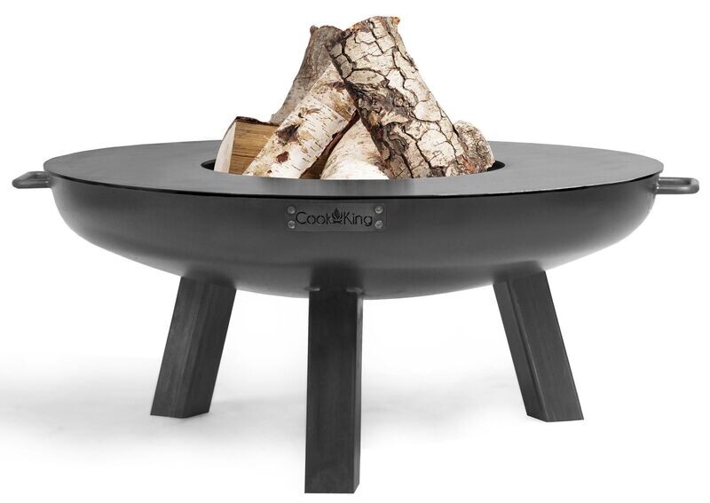 COOK KING ® Feuerschale und Griff & Grillplatte, Modell COOK KING ® Feuerschale und Griff & Grillplatte, Modell "POLO"