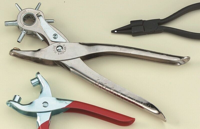 Revolverlochzange aus Stahlblech – Vielseitiges Hobby-Werkzeug Revolverlochzange aus Stahlblech – Vielseitiges Hobby-Werkzeug