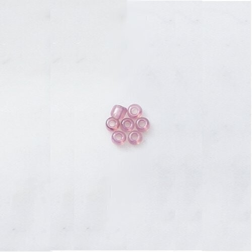 Tschechische Stickperlen Dose zu 100 g, 2,5 mm Ø rosa Tschechische Stickperlen Dose zu 100 g, 2,5 mm Ø rosa