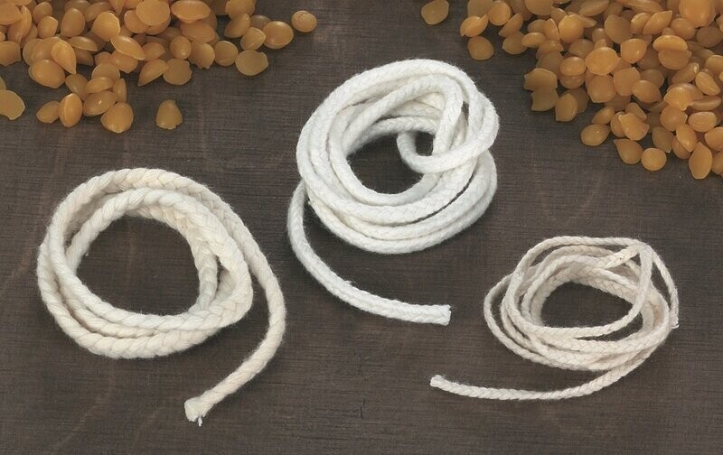 1 Kilo Runddochte Spulen Nr. 6, für Kerzen von ca. 30 mm Ø 1 Kilo Runddochte Spulen Nr. 6, für Kerzen von ca. 30 mm Ø
