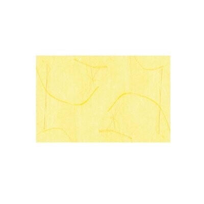 Mikado-Papier 50 g / qm, 50 x 70 cm, 1 Bogen, Sonnengelb