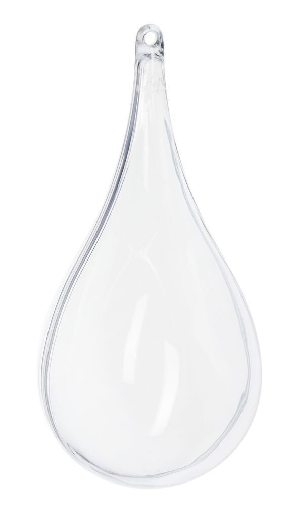 Acrylglas-Tropfen, transparent, teilbar