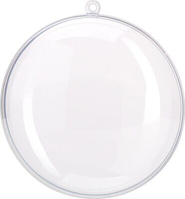 Acrylglas-Medaillon, transparent, teilbar