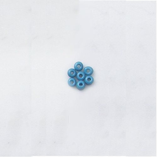 Tschechische Stickperlen Dose zu 100 g, 2,5 mm Ø türkis Tschechische Stickperlen Dose zu 100 g, 2,5 mm Ø türkis