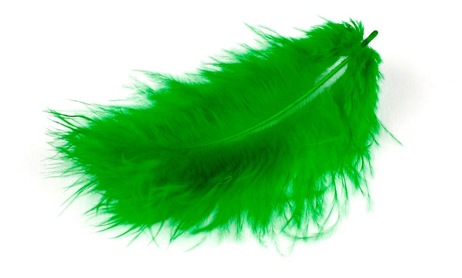 Flauschige Putenmollen, Beutel zu 10 g, grün
