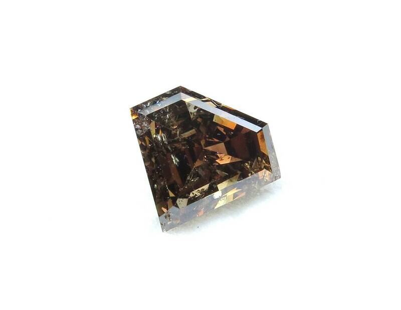 Natural Loose Diamonds Fancy Deep Orange Brown 6.80 MM 1.33 Ct ( Free Shipping USA)