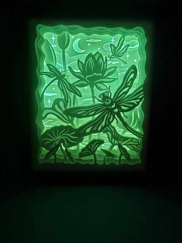 Dragonfly 8x10 inch lightbox Dragonfly 8x10 inch lightbox