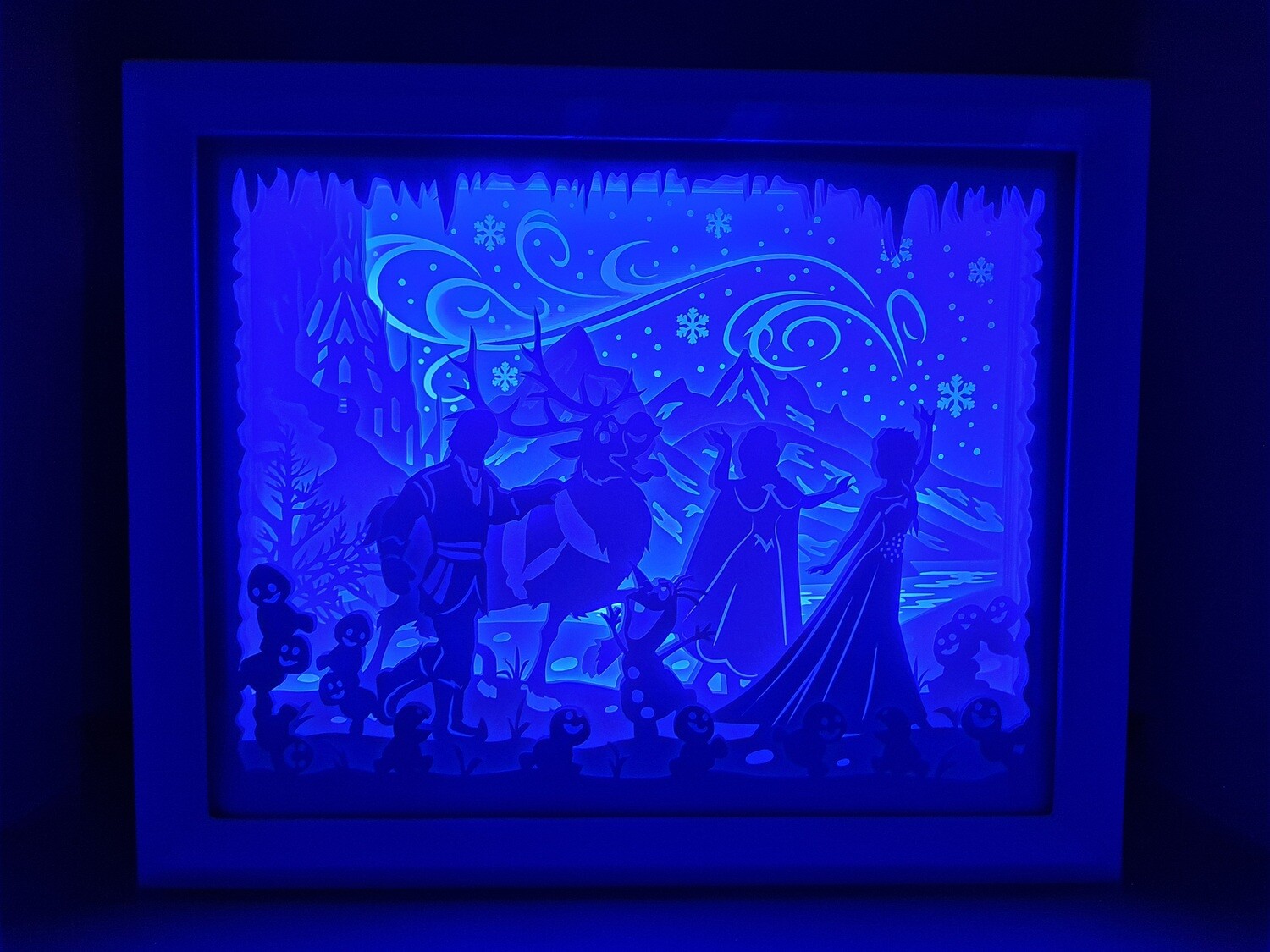 Frozen 8x10 inch lightbox