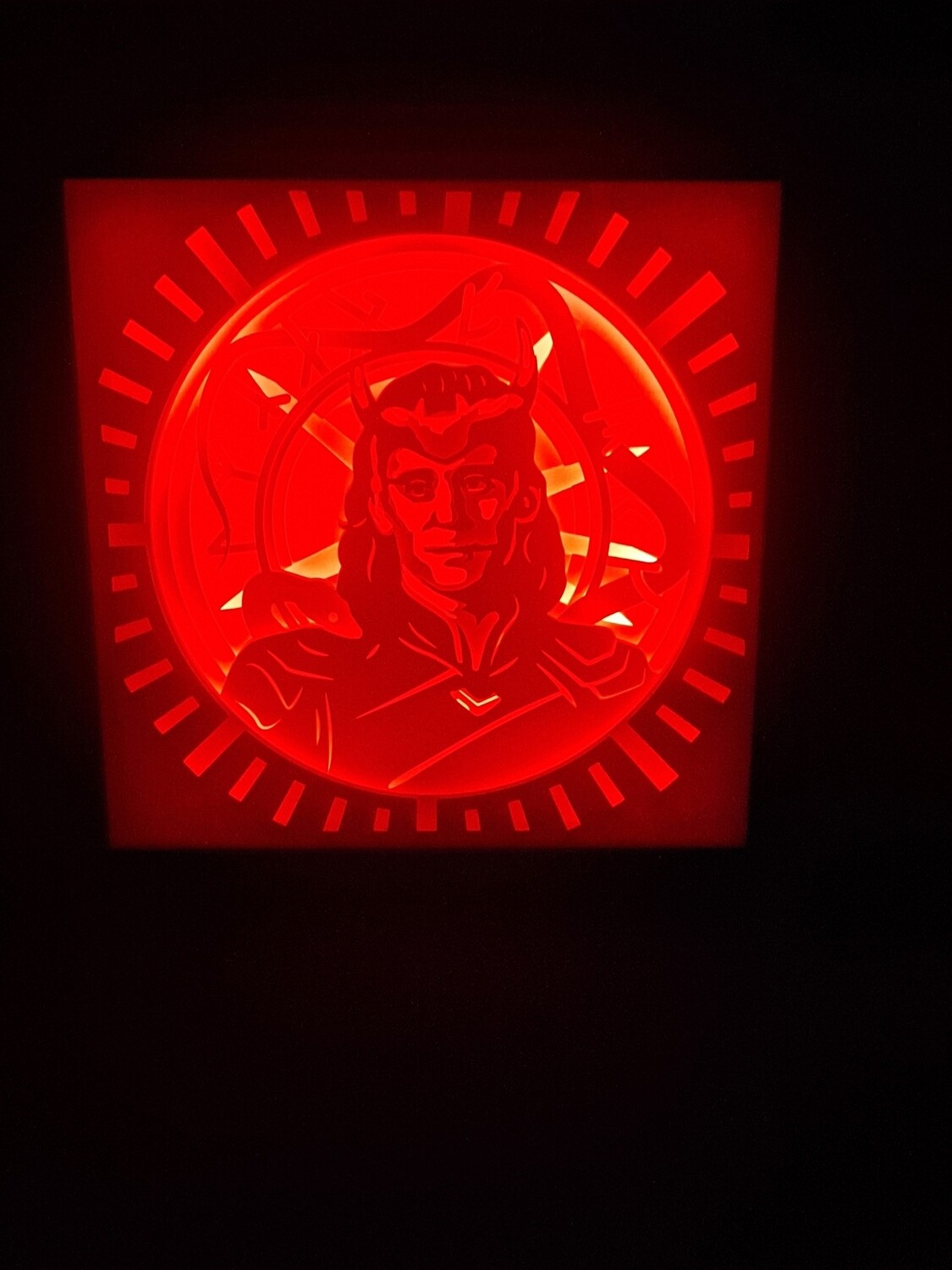 Loki 9x9 inch lightbox