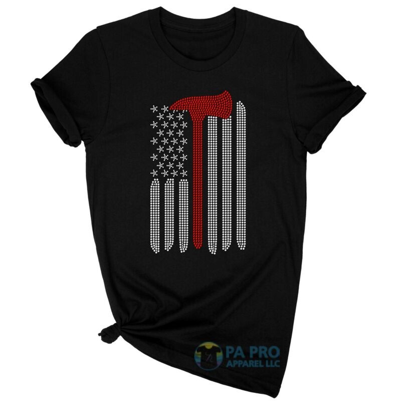Fire Axe Red Line T-Shirt