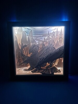 Dragon 1 9x9 inch lightbox