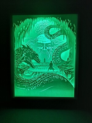 Harry Potter 1 8x10 inch lightbox