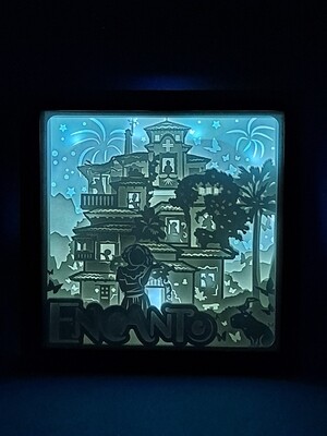 Encanto 9x9 inch lightbox