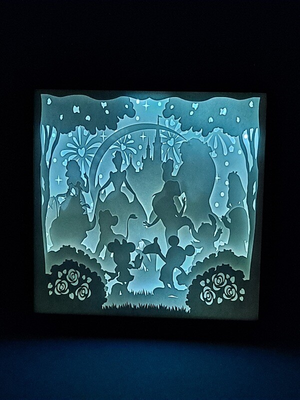 Disney 2 9x9 inch lightbox Disney 2 9x9 inch lightbox