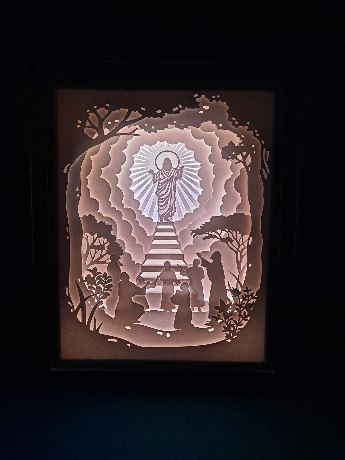 Jesus Christmas 8x10 inch lightbox