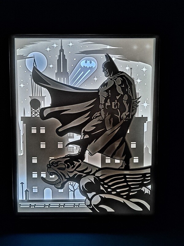 Batman 8x10 inch lightbox Batman 8x10 inch lightbox