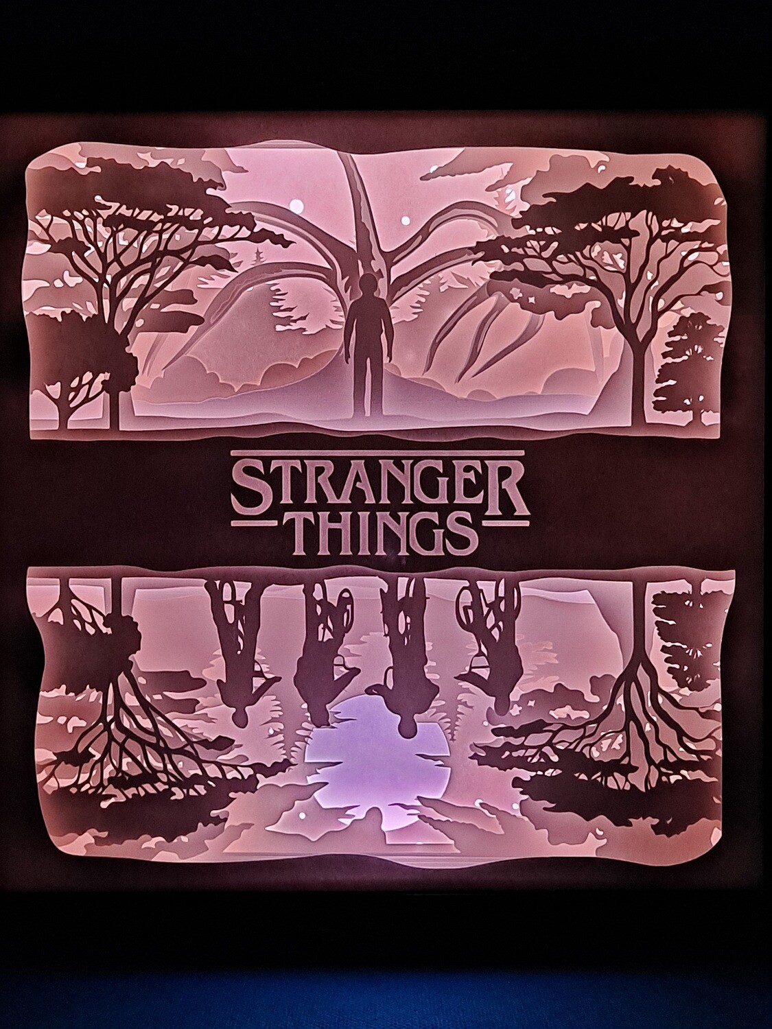 Stranger Things 2 9x9 Inch Lightbox
