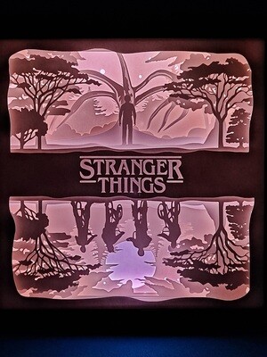 Stranger Things 2 9x9 Inch Lightbox