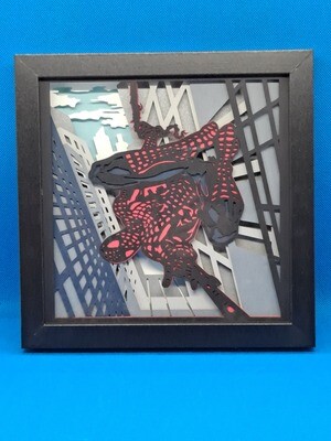 Spider-Man 8x8 inch shadowbox